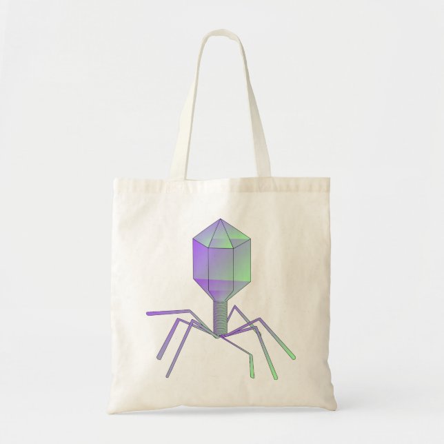 Bacteriophage Tote Bag (Front)