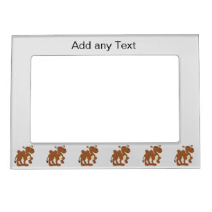 Bactrian Camel Design Personalised Magnetic Photo Magnetic Frame