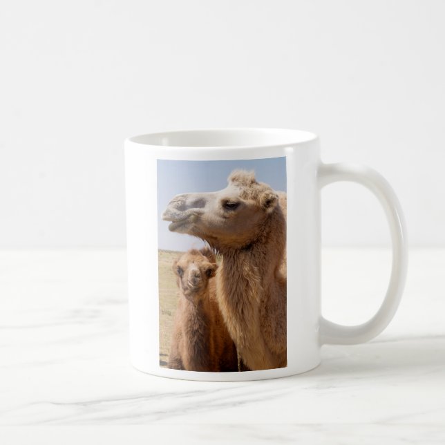Bactrian Camel Portrait Coffee Mug (Right)