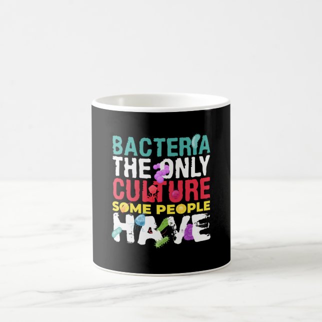 Bactteria Culture Microbiology Chemistry Coffee Mug (Center)