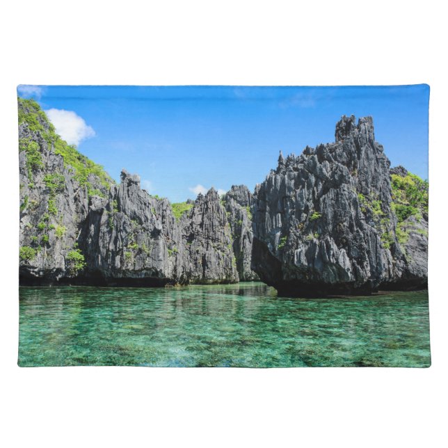 Bacuit Archipelago Cloth Placemat (Front)