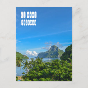 Bacuit Bay in El Nido Palawan Postcard