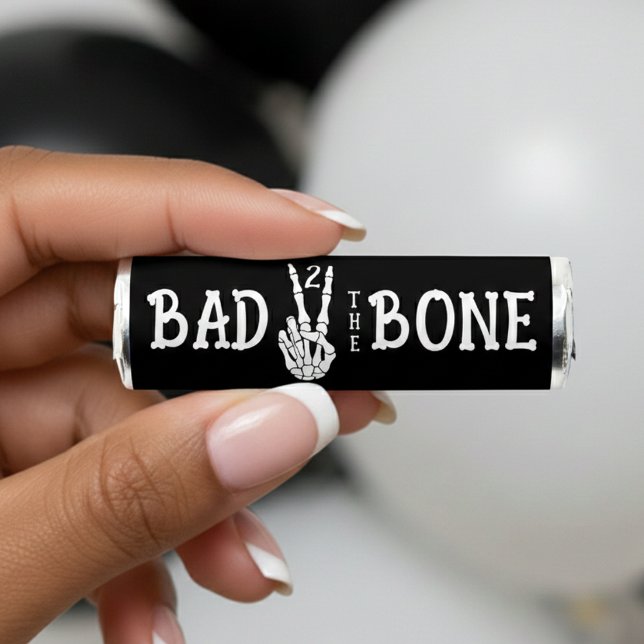 Bad 2 the Bone Skeleton 2nd Birthday Party Breath Savers® Mints (Creator Uploaded)