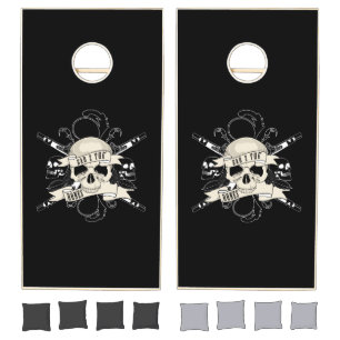 Bad 2 The Bones  Cornhole Set