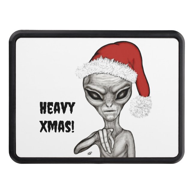 Bad Alien , Heavy Xmas ! Hitch Cover (Front)