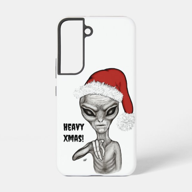Bad Alien , Heavy Xmas ! Samsung Galaxy Case (Back)