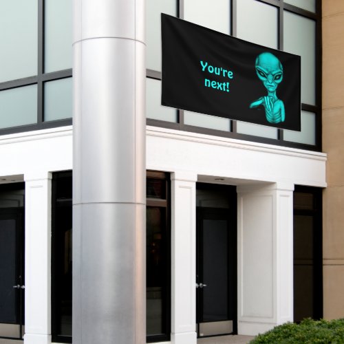 Bad Alien  Youre next  Banner