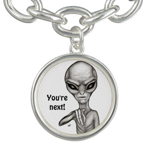 Bad Alien  Youre next  Bracelet