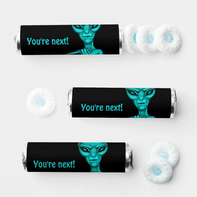 Bad Alien , You're next ! Breath Savers® Mints (Assorted)