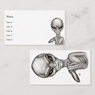 Bad Alien , You're next ! Business Card