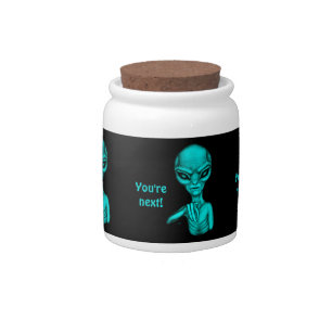 Bad Alien , You're next ! Candy Jar