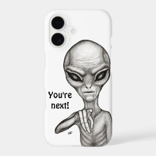 Bad Alien , You're next ! iPhone 17 Case