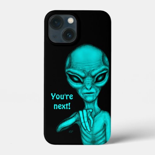 Bad Alien  Youre next  iPhone 13 Mini Case