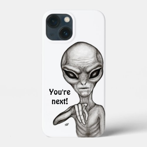 Bad Alien  Youre next  iPhone 13 Mini Case