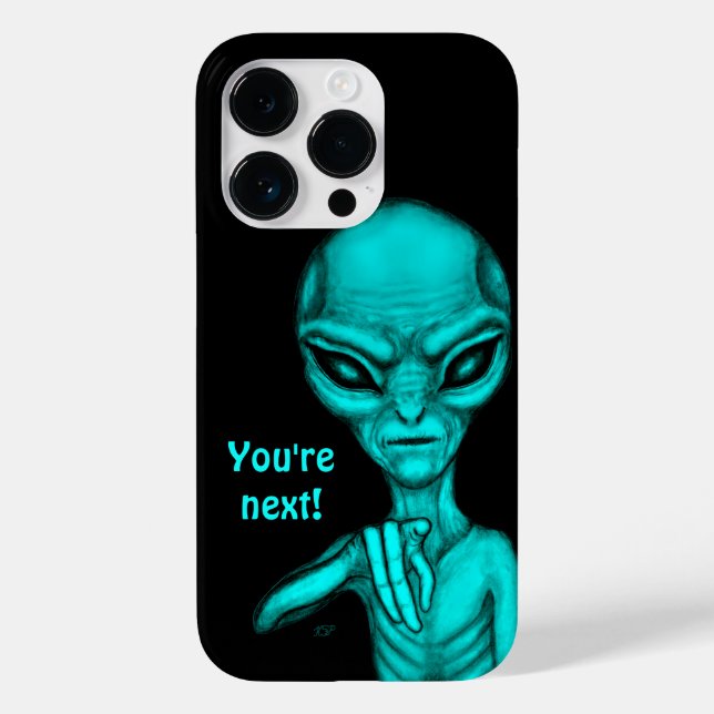 Bad Alien , You're next ! Case-Mate iPhone Case (Back)