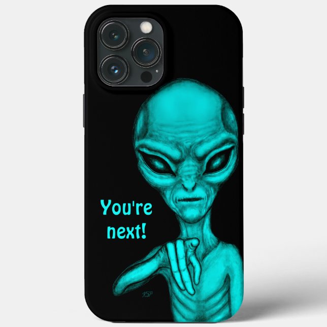Bad Alien , You're next ! Case-Mate iPhone Case (Back)