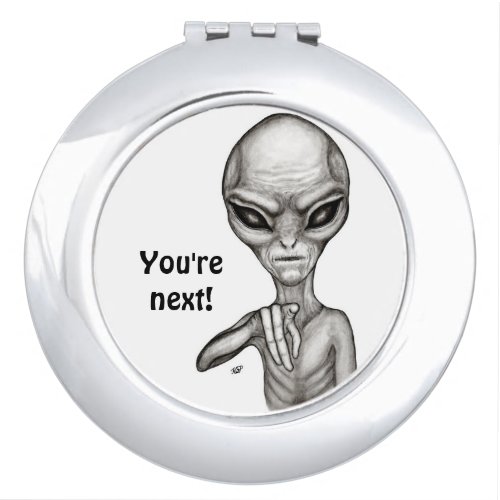 Bad Alien  Youre next  Compact Mirror