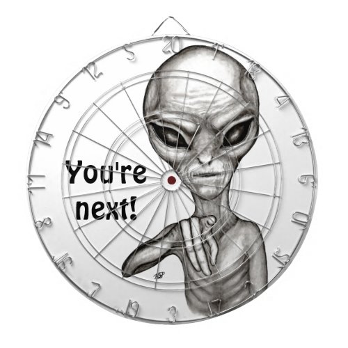 Bad Alien  Youre next  Dart Board