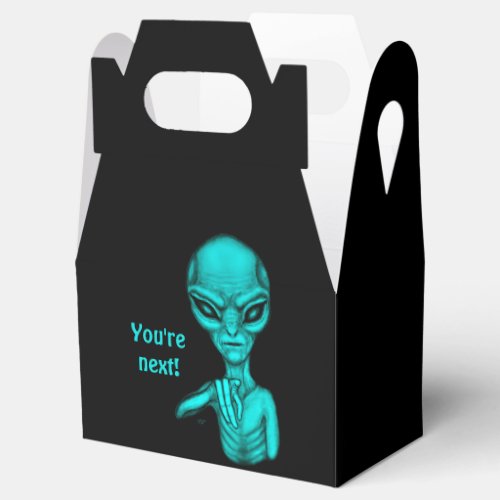 Bad Alien  Youre next  Favor Boxes