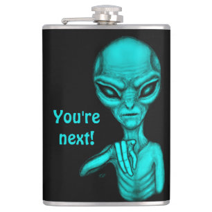 Bad Alien , You're next ! Flask