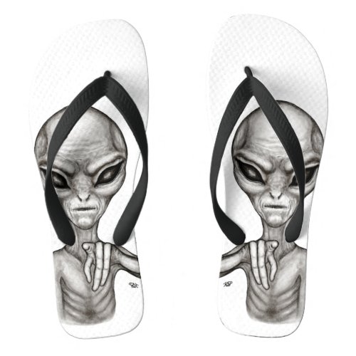 Bad Alien  Youre next  Flip Flops
