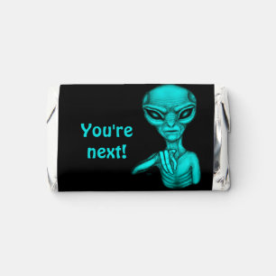 Bad Alien , You're next ! Hershey's Miniatures