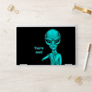 Bad Alien , You're next ! HP Laptop Skin