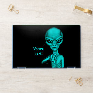 Bad Alien , You're next ! HP Laptop Skin