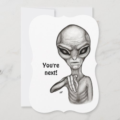 Bad Alien  Youre next  Invitation