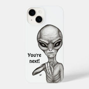 Bad Alien , You're next ! iPhone 14 Case