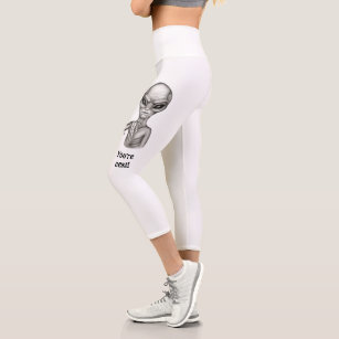 Sports Legging for women | I believe in Aliens