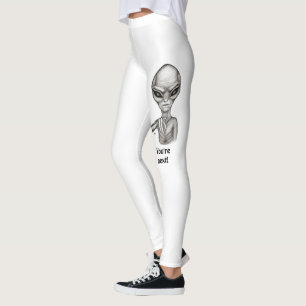 Bad Alien , You're next ! Leggings