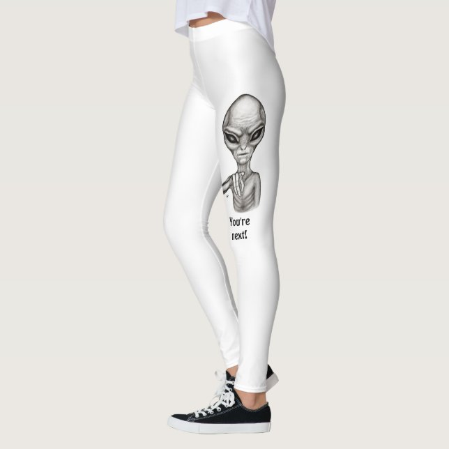 Bad Alien , You're next ! Leggings (Left)