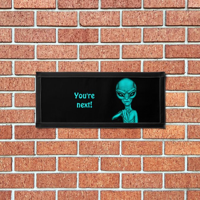 Bad Alien , You're next ! Pennant (Insitu 1)