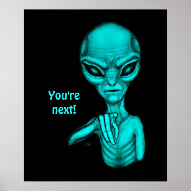 Bad Alien , You're next ! Poster (Front)