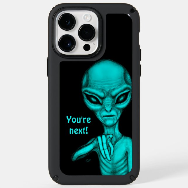 Bad Alien , You're next ! Speck iPhone Case (Front)