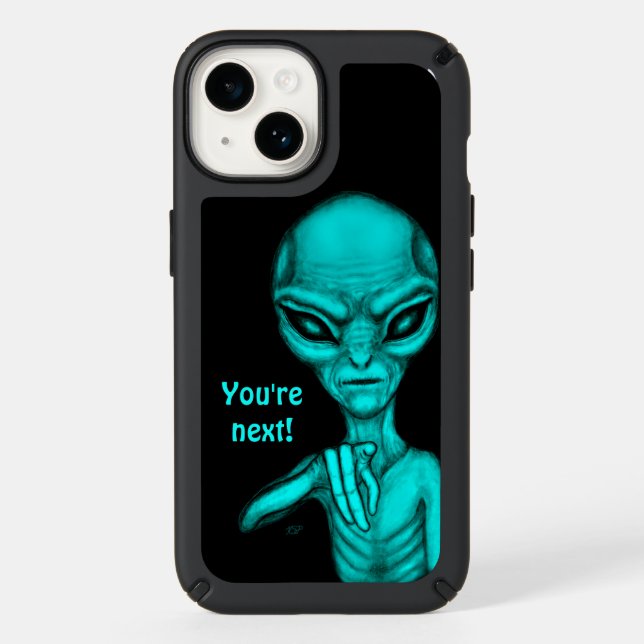 Bad Alien , You're next ! Speck iPhone Case (Front)