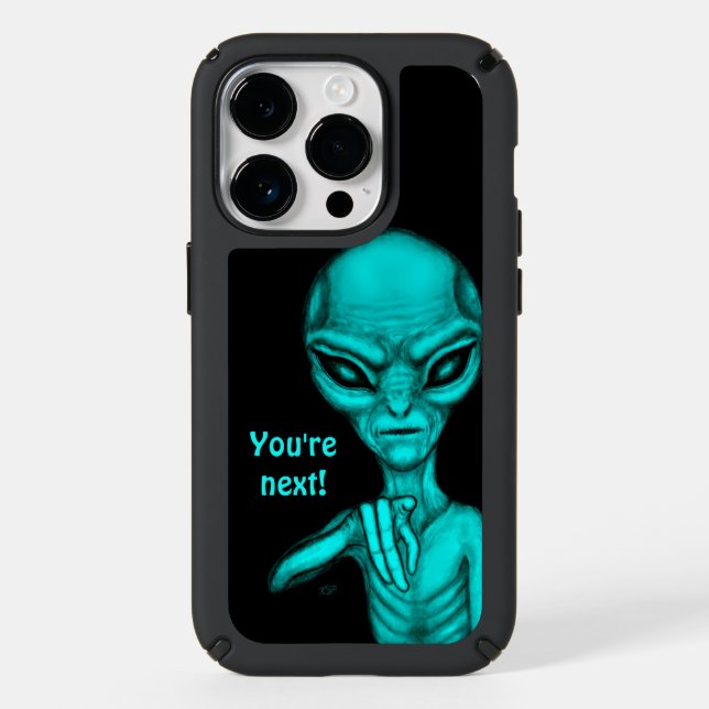 Bad Alien , You're next ! Speck iPhone Case (Front)