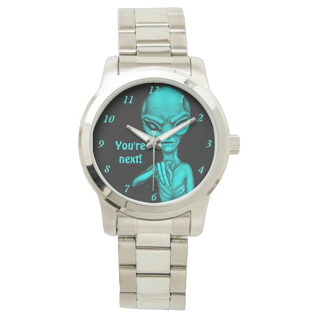 Bad Alien , You're next ! Watch (Front)