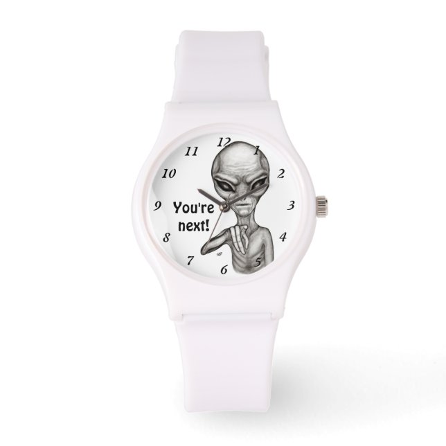 Bad Alien , You're next ! Watch (Front)