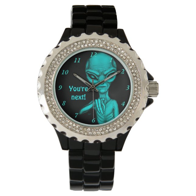 Bad Alien , You're next ! Watch (Front)