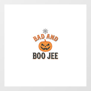 Bad And Boo Jee Halloween Pumpkin Graphic_1 Floor Decals