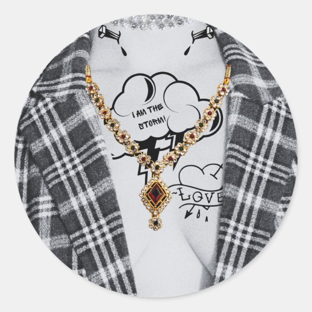 Bad and Boojee Gothic Halloween Seals (Front)