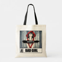 Bad Art • Bad Girl • Tote Bag
