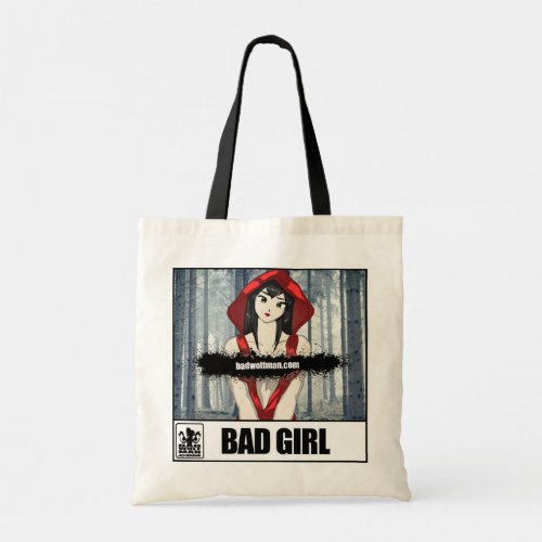 Bad Art  Bad Girl  Tote Bag