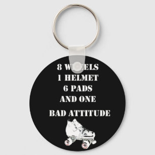 Bad Attitude Keychain