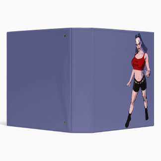 Bad Attitude Punk Female Binder 1.5 inch