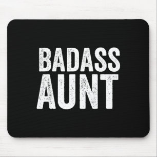 Bad Aunt Gift Funny New Aunt Idea New Niece Nephew Mouse Pad