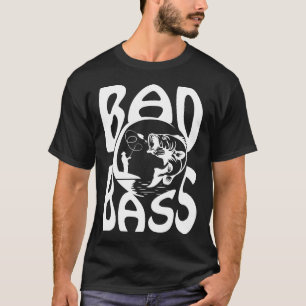 Bad Bass SVG Custome Color T-Shirt