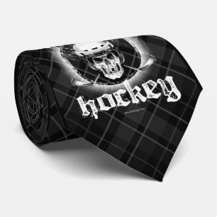 Bad Bonez Hockey tie (dark)